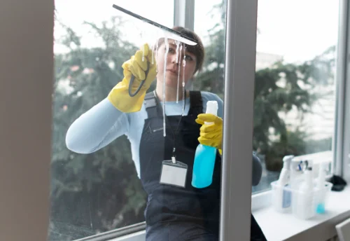 Nettoyage de vitres intérieures et extérieures à Saint-Laurent-des-Arbres